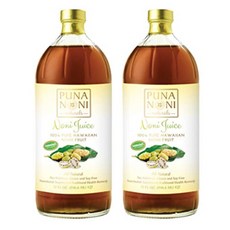 퓨나노니내추럴스 하와이안 노니 주스 32oz 2개, 946ml