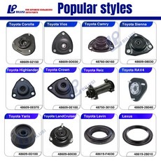 빌루시 프론트 서스펜션 쇼크 업소버 스트럿 베어링 (도요타 17-21 캠리/하이브리드 ASV71 OEM 48619-06020, 01 Front Strut Bearing