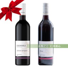 EDENVALE 養生紅葡萄飲 西拉子/赤霞珠, 1瓶, 赤霞珠1瓶, 750ml
