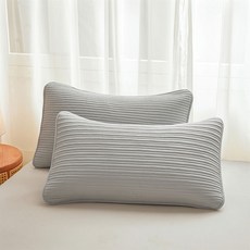 소리프 방수 오염 먼지없는 누빔 베개커버 2P
