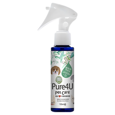 Pure4U 寵物蚊蟲驅離噴霧 (貓狗兔可用), 白色, 1個, 100ml