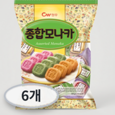 청우식품 종합모나카, 350g, 6개