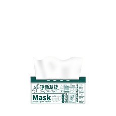 淨新抽取式衛生紙 100抽 台灣製造 原生木漿, 1個, 淨新100抽 1包