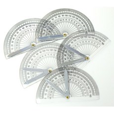 태양고도 측정 자침 각도기 5P 과학 실험 수업 원리 실습 재료, 1개