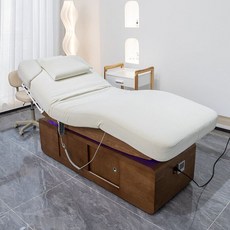 마사지침대 온열 한의원 마사지 사이즈로 왁싱 반영구 에스테틱 스웨디시, 31_호두나무 4모터+온열+리프트