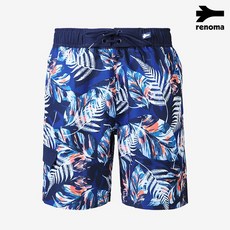 Renoma男款棕櫚樹Holic海灘短褲 RN-MS19351FC