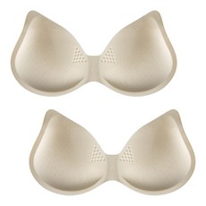 1+1 아이엠속옷 물방울 땅콩패드 소프트 일체형 브라패드 볼륨 5cm 가슴뽕