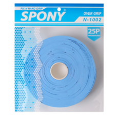 스포니 국내생산 롤그립 테이프 25p 배드민턴 오버그립, (1002)스카이, 1개