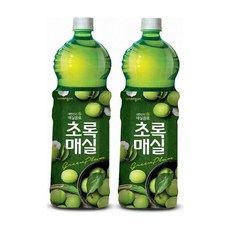 JT 웅진 초록매실 1.5L 12펫 과즙음료 과일