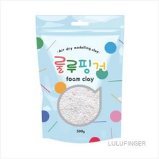 [룰루핑거] 룰루핑거폼클레이 500g 오로라, 개