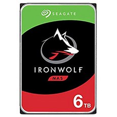 SEAGATE 希捷 IRONWOLF NAS電腦硬碟, ST6000VN006, 6TB
