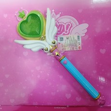 奇妙萌可魔法棒玩具發光魔杖，小仙女愛心公主生日禮物，夢幻發光玩具, 簡裝-希望魔仗-送電子, 1個