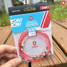 몽크로스 우럭채비 침선 어초 외수질 기둥줄 채비, 1개, 2개입