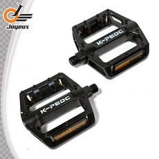 K-PEDC 알루미늄 자전거 평페달 MTB/픽시페달, 1개
