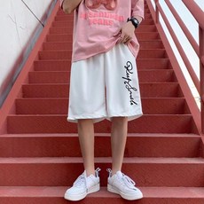 豹開之家 M-8XL 短褲 運動休閒褲 夏季寬鬆直筒五分褲 XK84