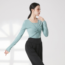 이이엘 발레 워머 세트 성인 발레복 상의 옷 의상