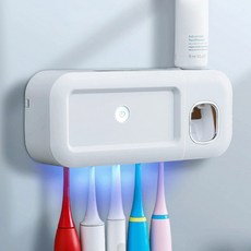 하라 태양광충전 무선 칫솔살균기 욕실용품 치아위생 무선살균