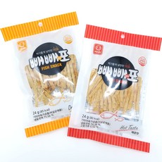 빼빼어포 (셋트) 오리지널 매운맛, 10개, 24g