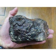 §能量礦石§ 泰國彩虹流鐵護身符 力泥、鎳萊原礦研磨 護身平安 能量提升 重1645公克, 1個