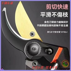園林修枝剪刀 果樹剪枝專用 粗枝剪 園藝修剪工具 強力樹枝剪, 1個, 鷹嘴護手款,紙卡包裝