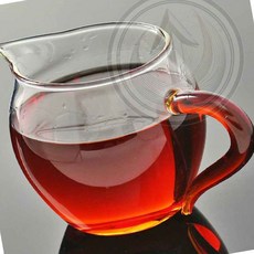 유리컵 숙우 350ml 레드 빠른배송 서버용기 홈카페 보틀