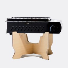 불멍 구이바다 전용 받침대 M, 1개, 우드