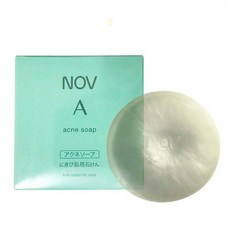 (일본 정품)노브 NOV A 여드름 비누 저자극 청소년 성인 트러블피부, 3개입, 70g