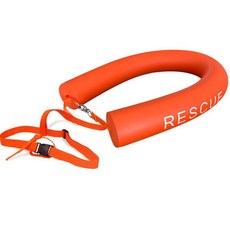 實心免充氣跟屁蟲游泳棒：漂流浮力水上浮床，戶外安全游泳浮漂，成人兒童適用, 字母版【加粗款】-送安全禮包, 1個