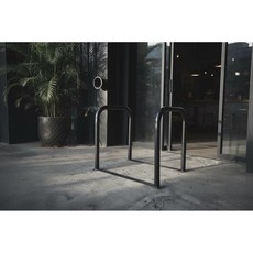小型店面入口防護欄 阻擋機車 85x60cm 尺寸, 消光黑, 1個