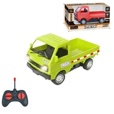 라이트 뮤직 리모컨 지게차 시뮬레이션 스프레이 기능 트럭 창의적인 1:16 엔지니어링 차량, 04 Green, 04 Green