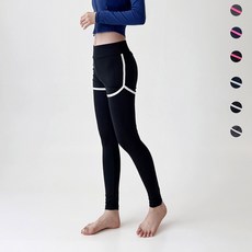 여자 한줄 요가 스포츠 래쉬가드 9부 반바지 레깅스 ALL4058