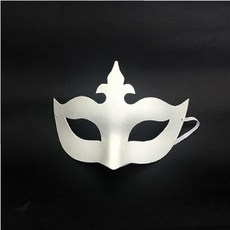 向日葵 紙漿面具 DIY彩繪 萬聖節舞會 各式造型 皇冠款, 1個, 面具-皇冠