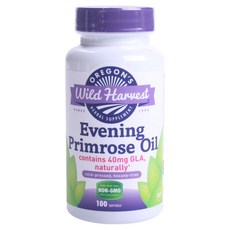 OREGON'S Wild Harvest 月見草油無麩質軟膠囊, 100顆, 1罐