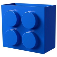 블록형 냉장고 수납 랙 자석 벽걸이 잡화 박스 측면, 3. Blue