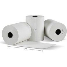 4롤 - 48 GSM Square POS 시스템용 3 18 x 230 열지80mm 70m 프리미엄 테이프 TM-T88III TM-T88IV TM-T88V TSP100 CT-S300, 1개