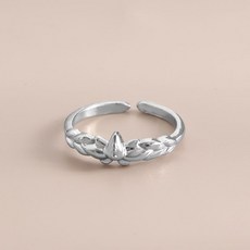 장송의 프리렌 굿즈 오픈 링 팔찌 연꽃 반지