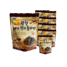 광천 새우 멸치 돌자반 40gx20봉, 20개