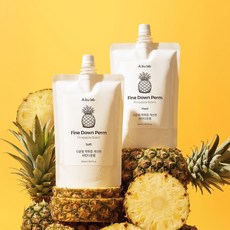 (정품)파인애플 향 다운펌제 파인다운펌 하드, 1개, 500ml