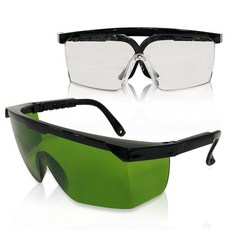 호타루 플라스틱 보안경1p 작업안경 안전안경 눈보호, 초록1개, 1개