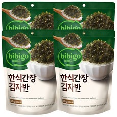 비비고 한식간장김자반, 50g, 4개