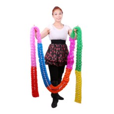 제이엘 7색늘어나는꽃 비닐-지름12cm 약6m 마술 파티용품 용품 가랜다, 1개, 상세페이지 참조, 상세페이지 참조