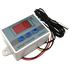 GBJULKJZ 2V 24V 220V 0220V W3002 LED 디지털 온도 조절기 마이크로컴퓨터 인큐베이터 제어 스위치파란색, Gold