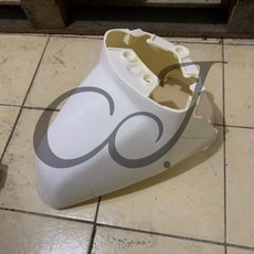 CJ Ebike 電動車前擋泥板, 1個, 白 White