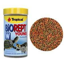 P老闆水族 Tropical 三色烏龜飼料 澤龜/水龜/鑽紋龜/屋頂龜/兩棲爬蟲/德比克適用, 1個, 高蛋白幼龜成長飼料 100ml
