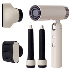 보다나 글래어 스타일러 폴드 1300W, (정품)HS70, 크림베이지