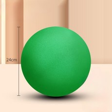 무소음 층간소음 공 축구 농구 실내 체육 스펀지 소프트 볼 장난감, [24cm] 녹색, 1개