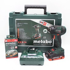 metabo 美達寶 18V 無刷衝擊起子機 SSD 18 LTX 200 BL 附工具箱, 1個