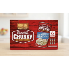 코스트코 크램차우더 조개스프 캠벨스프, 505g, 6개