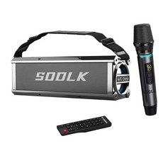 (現貨)(商家推薦麥克風k歌)聲萊客SODLK T200 PLUS 120W藍芽音箱超大功率, 音箱有麥克風模組+遙控器+一支麥克風