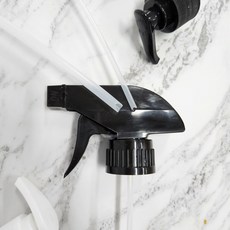 검정 스프레이건 블랙 건스프레이 트리거 캡 분무기 헤드 플라스틱 스프레이 뚜껑 28파이, 1개